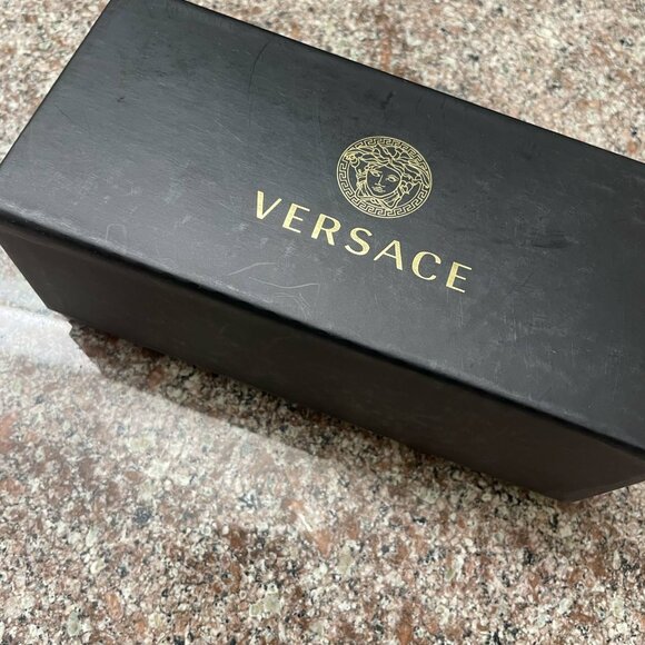 (UNISEX) VERSACE SUNGLASSES WITH SIDE LOGO - Picture 3 of 12